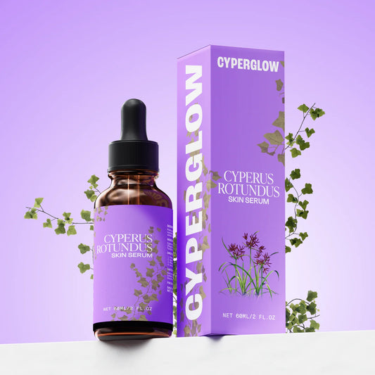 CyperGlow™ - Serum para piel - Anticrecimiento de vello facial y corporal - Cyperus Rotundus
