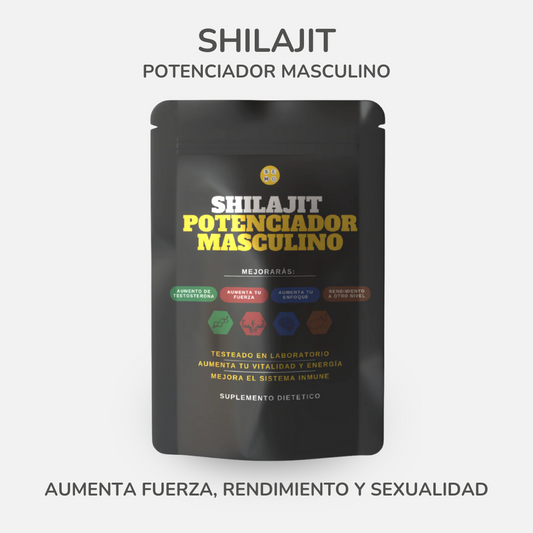 Shilajit Importado Potenciador Masculino (Testosterona y libido sexual)